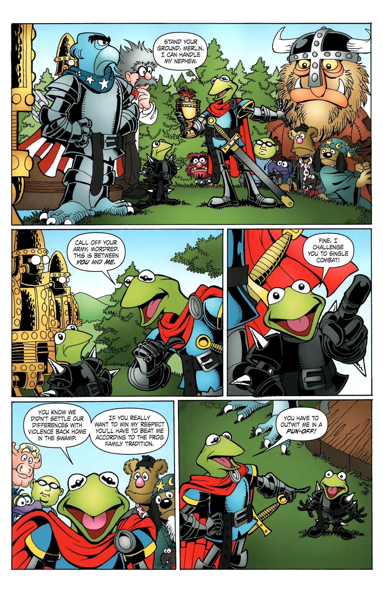 Muppet King Arthur Issue #4 - Page 6