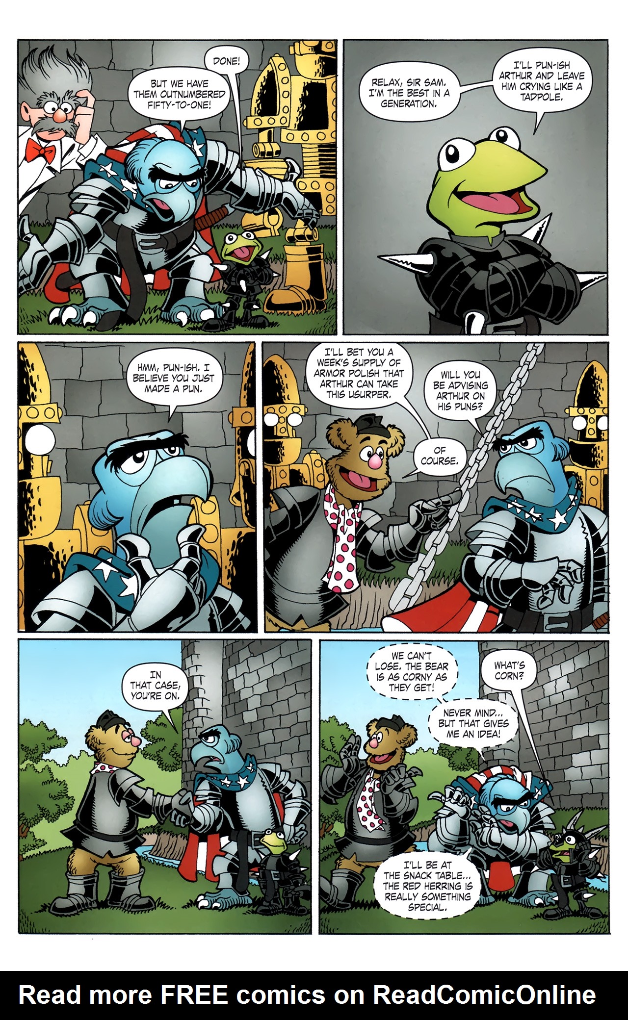 Muppet King Arthur Issue #4 - Page 7