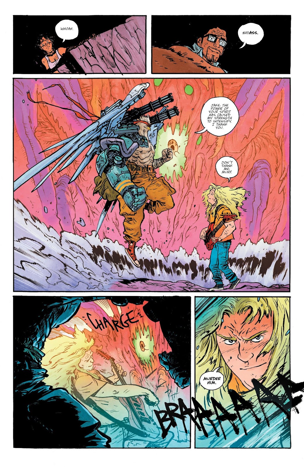 Murder Falcon Issue #4 - Page 22