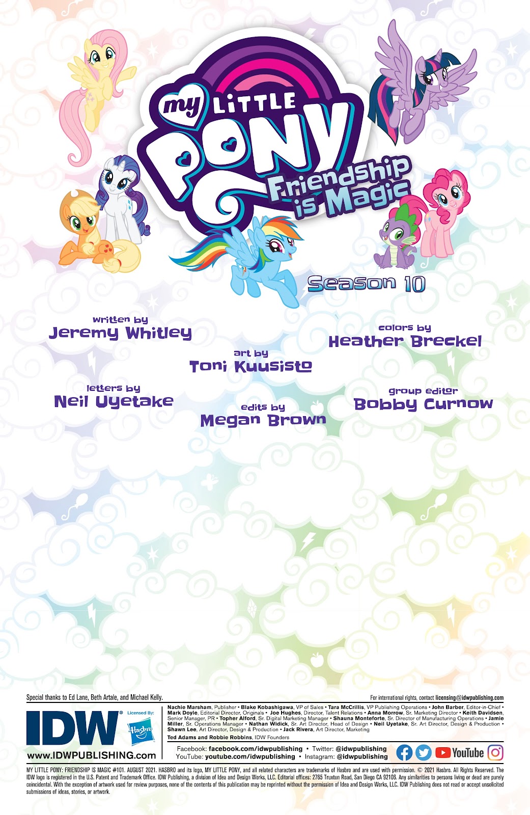 My Little Pony: Friendship is Magic Issue #101 - Page 2