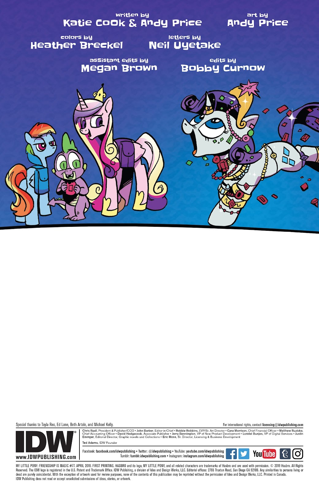 My Little Pony: Friendship is Magic Issue #77 - Page 2