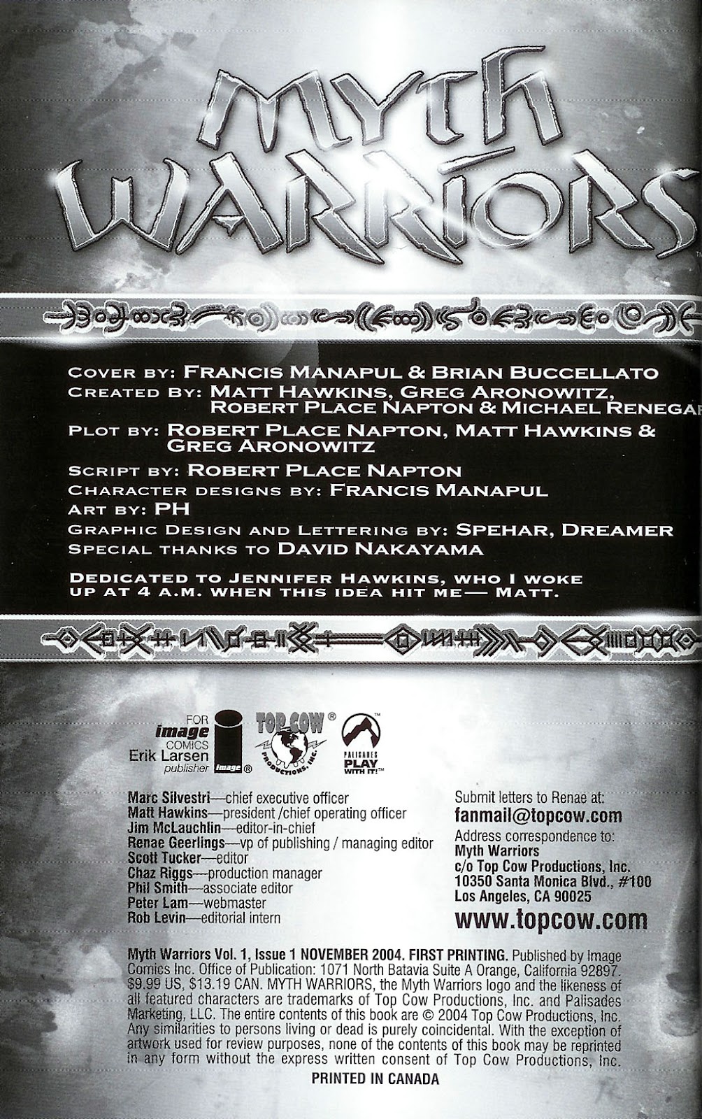 Myth Warriors TPB - Page 2