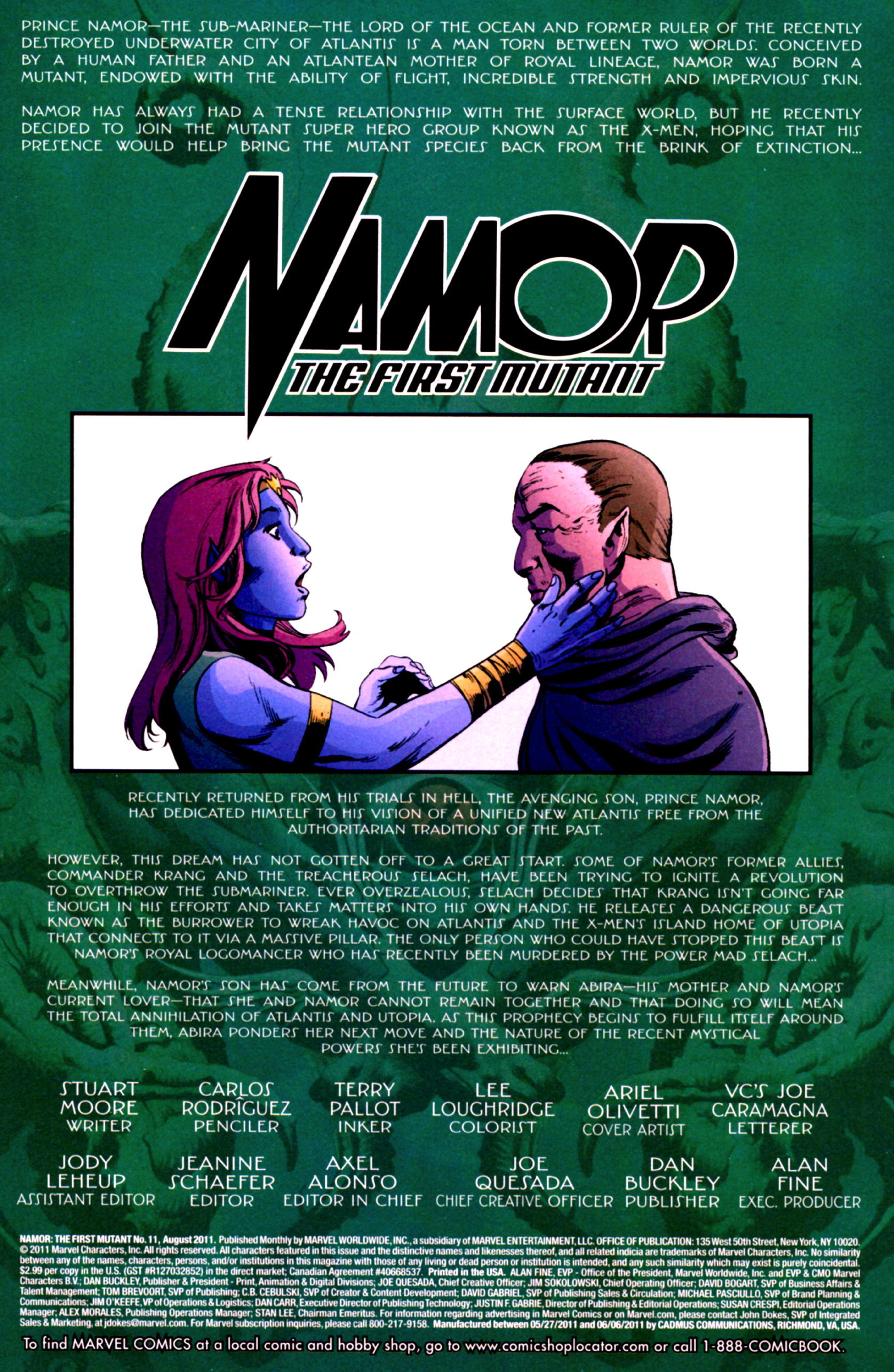 Namor: The First Mutant Issue #11 - Page 2