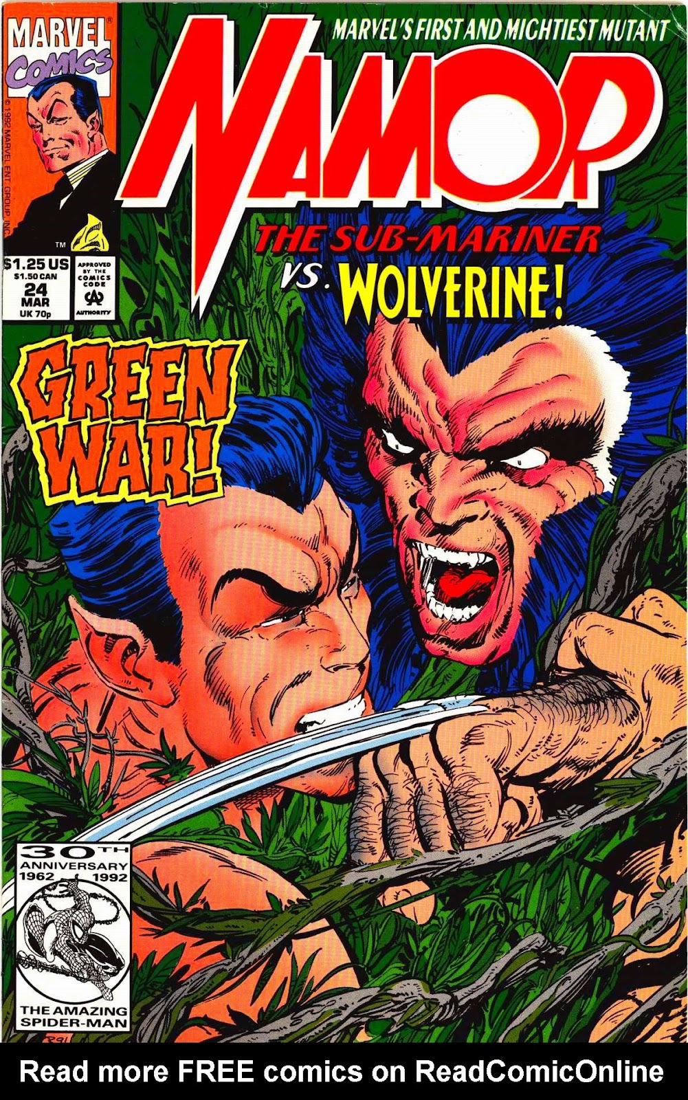 Namor, The Sub-Mariner Issue #24 - Page 1