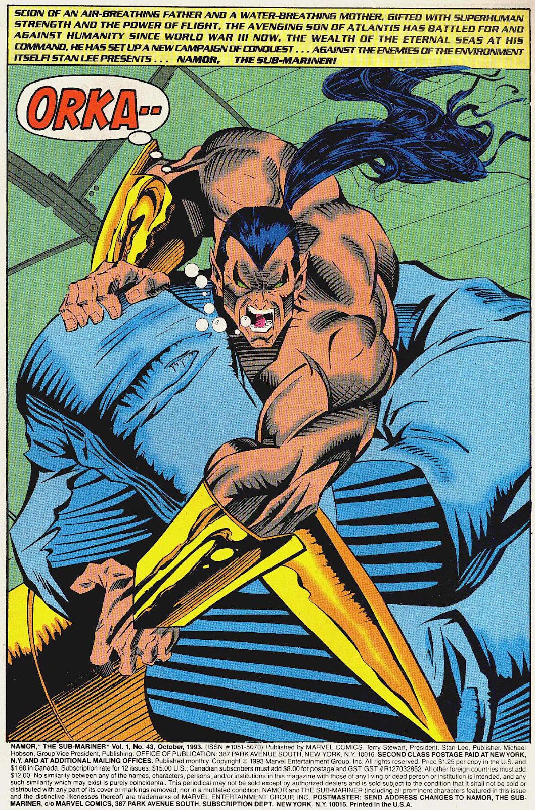 Namor, The Sub-Mariner Issue #43 - Page 2
