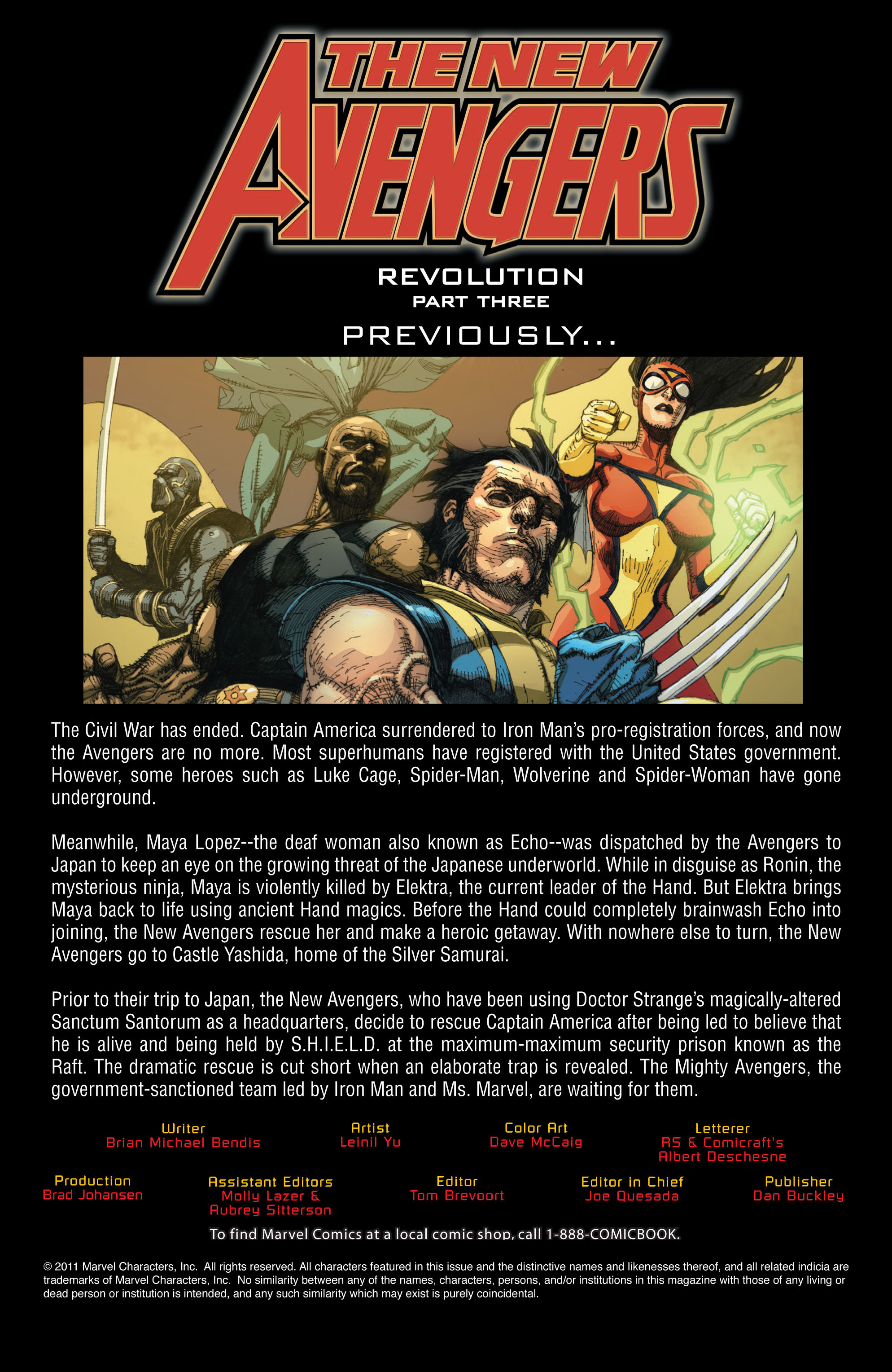New Avengers (2005) Issue #29 - Page 2