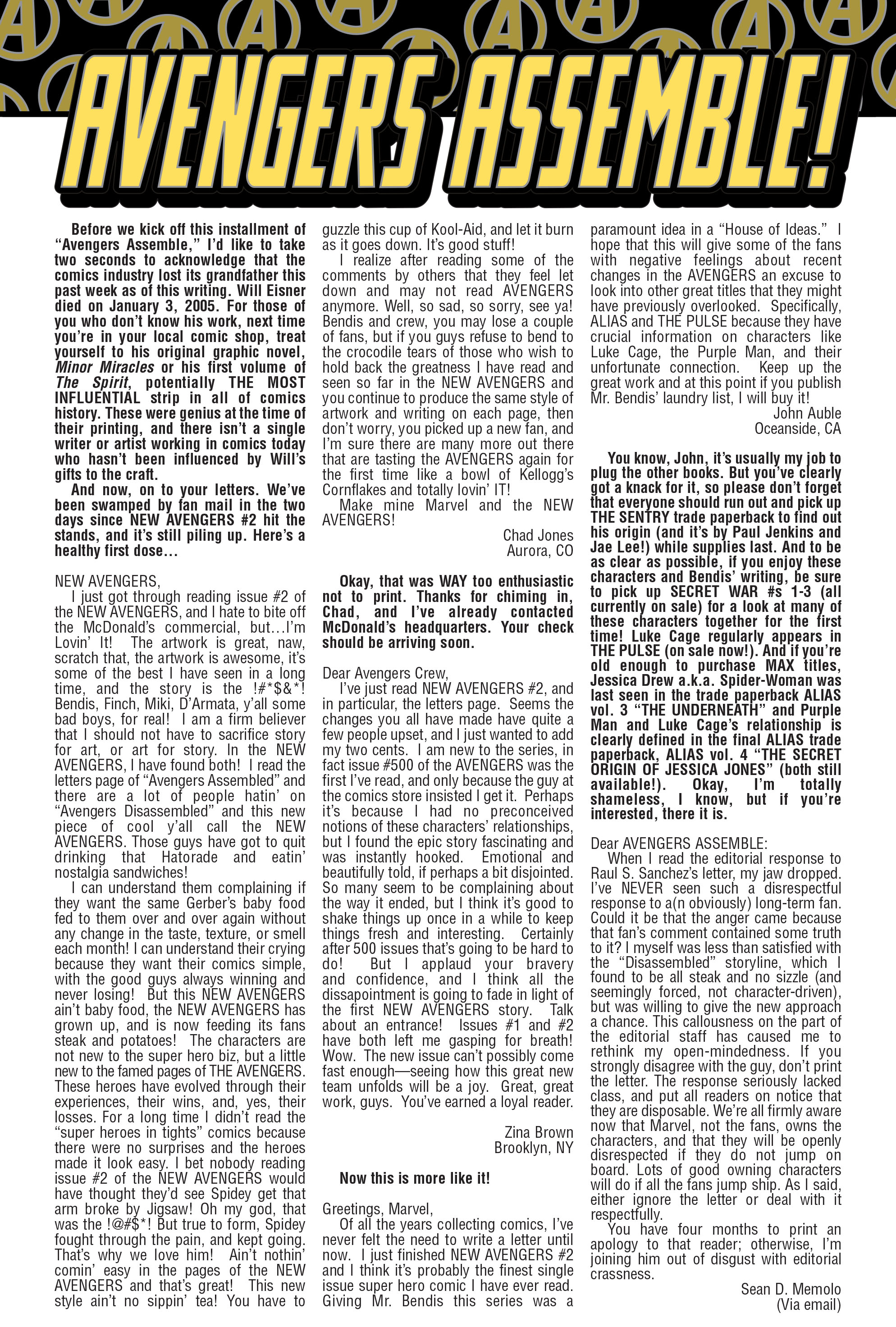 New Avengers (2005) Issue #3 - Page 22