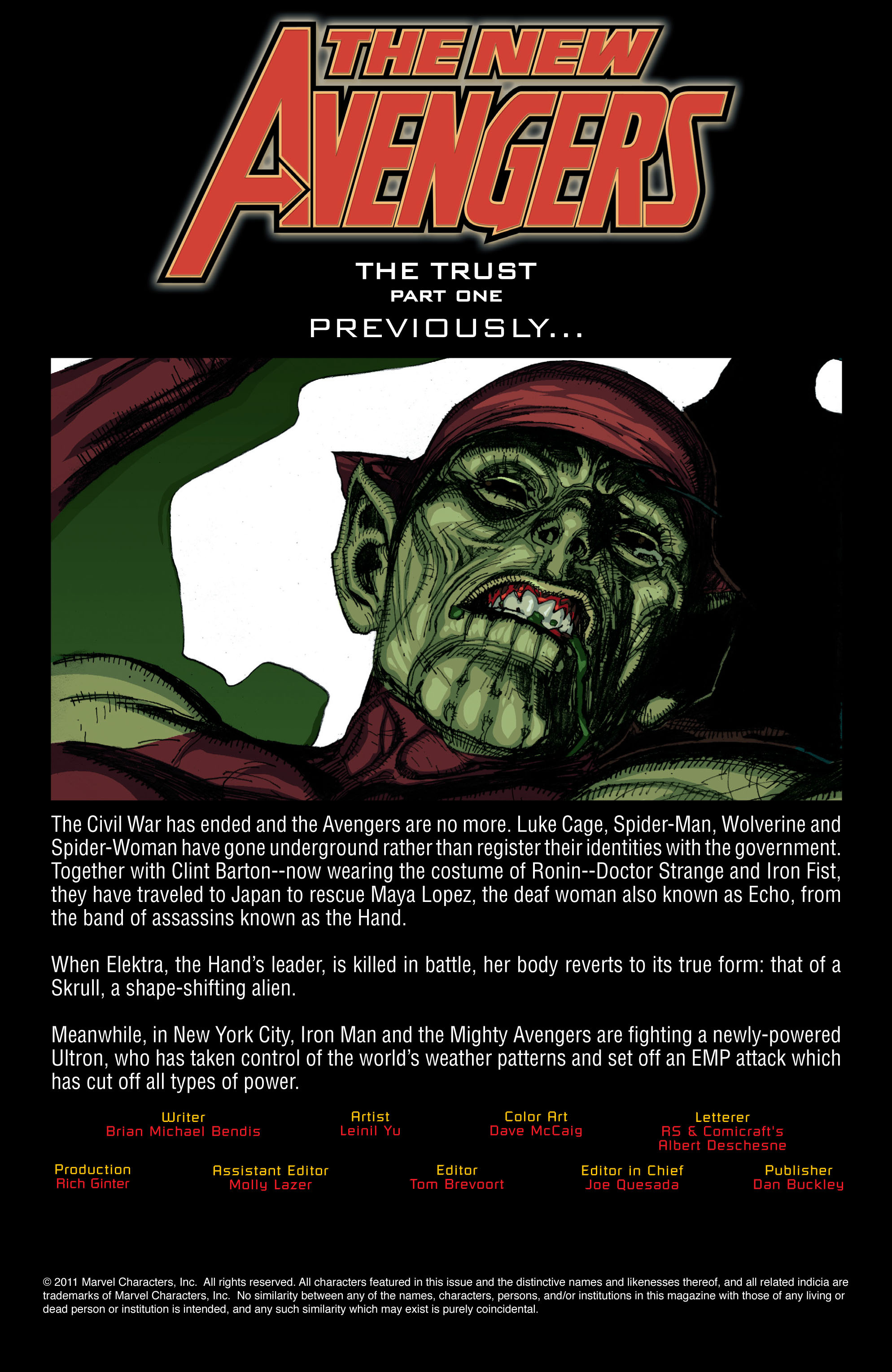 New Avengers (2005) Issue #32 - Page 2