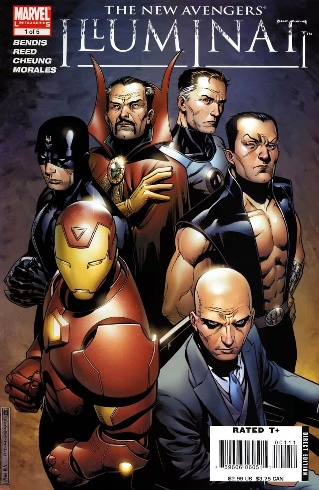New Avengers: Illuminati (2007) Issue #1 - Page 1