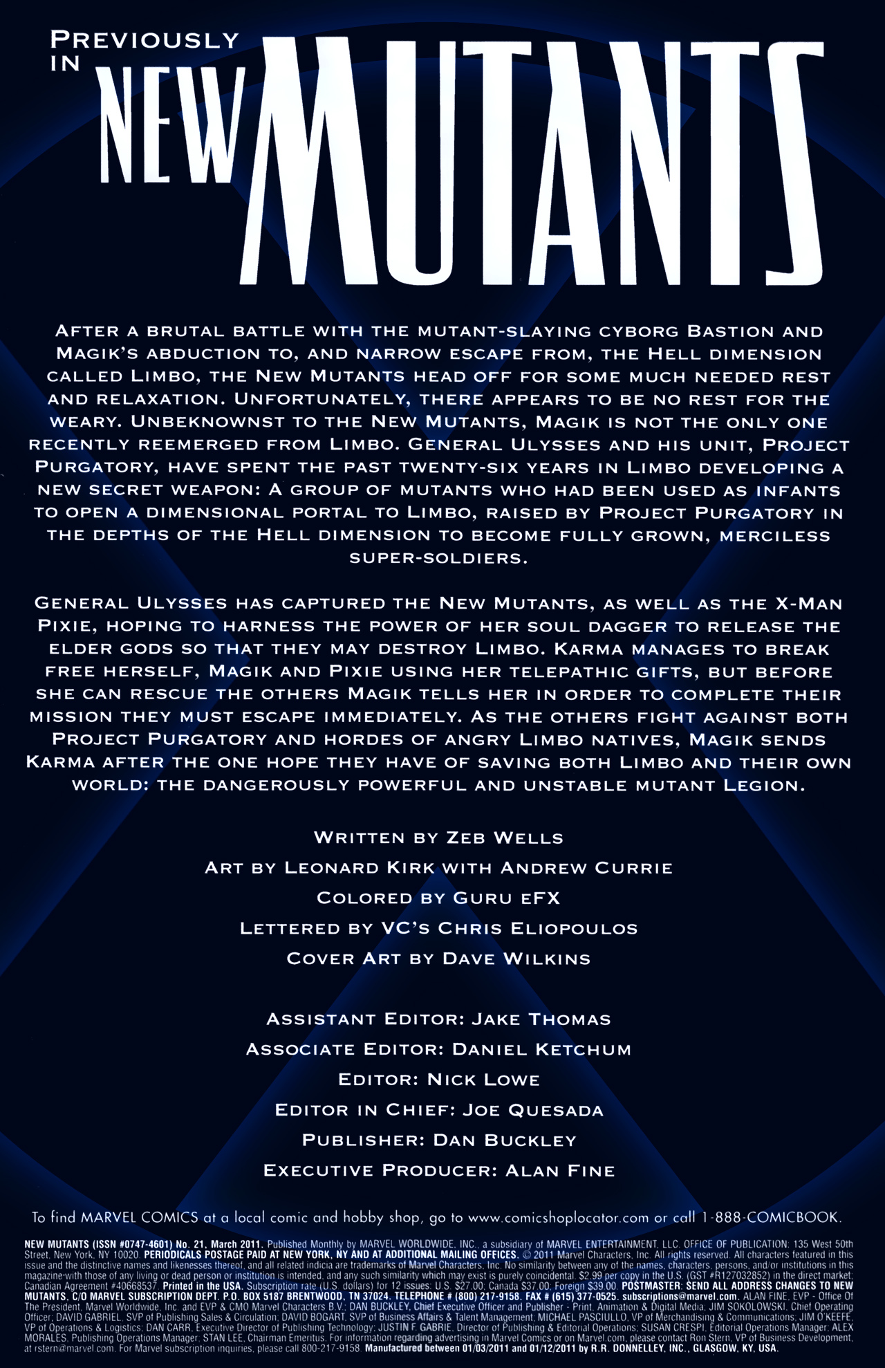 New Mutants (2009) Issue #21 - Page 2