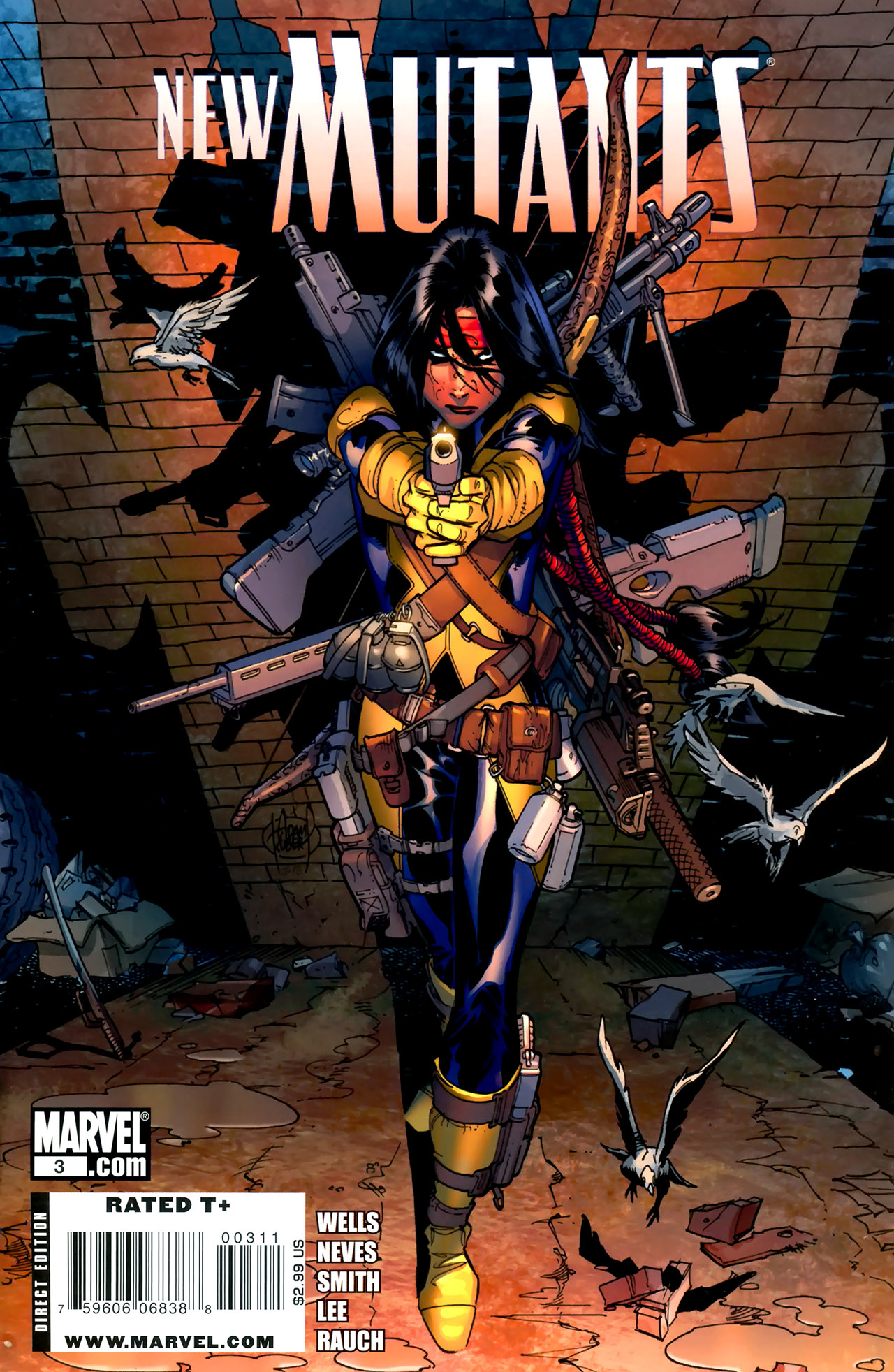 New Mutants (2009) Issue #3 - Page 1