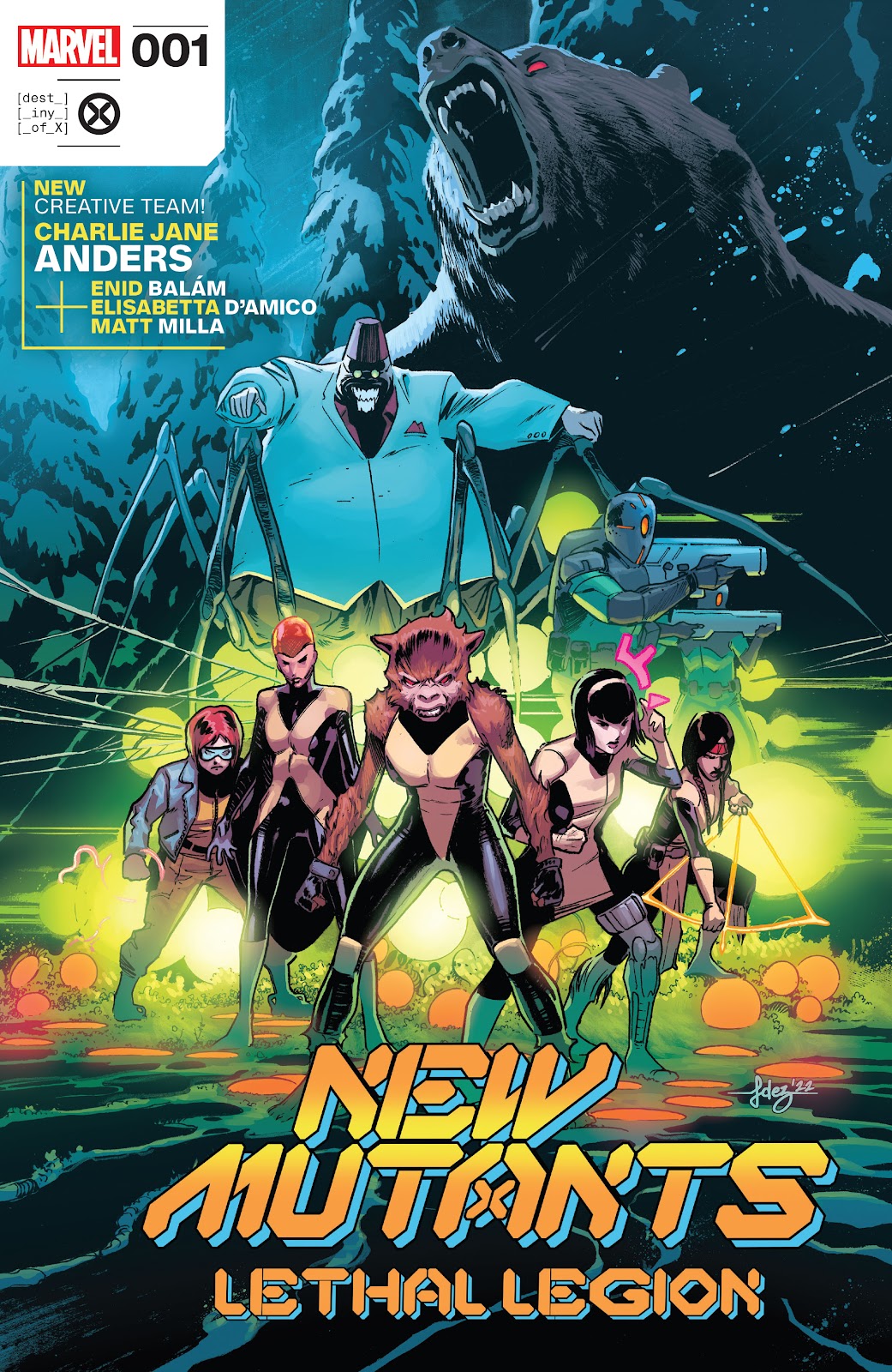 New Mutants Lethal Legion Issue #1 - Page 1