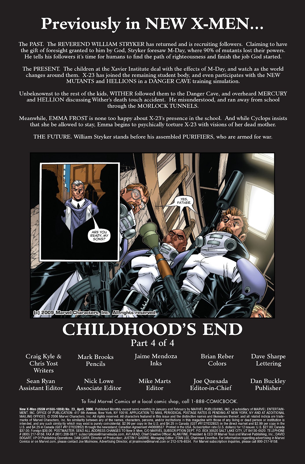 New X-Men (2004) Issue #23 - Page 2