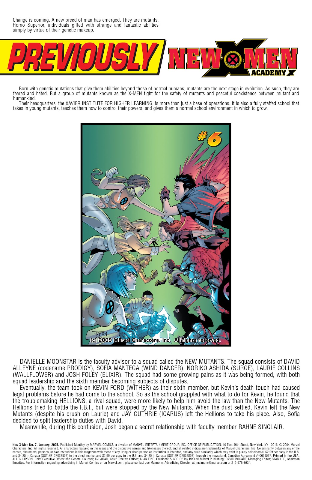 New X-Men (2004) Issue #7 - Page 2