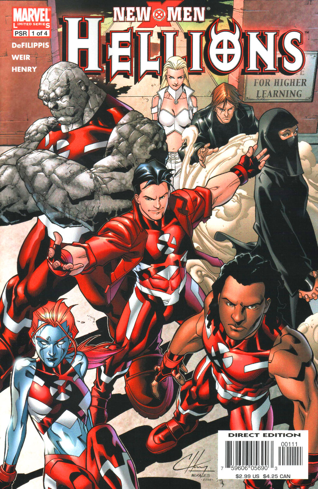 New X-Men: Hellions Issue #1 - Page 1