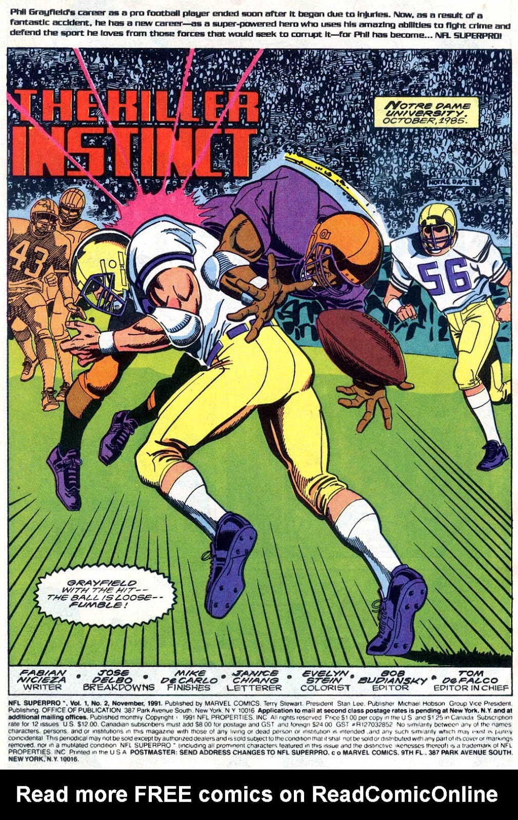 NFL SuperPro Issue #2 - Page 2
