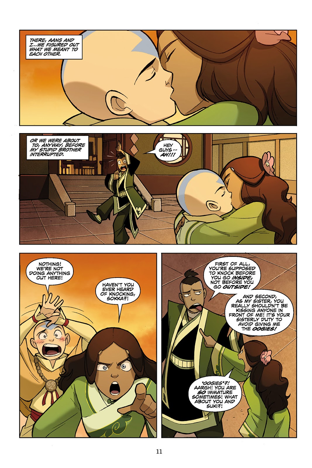 Nickelodeon Avatar: The Last Airbender - The Promise Part_1 - Page 12