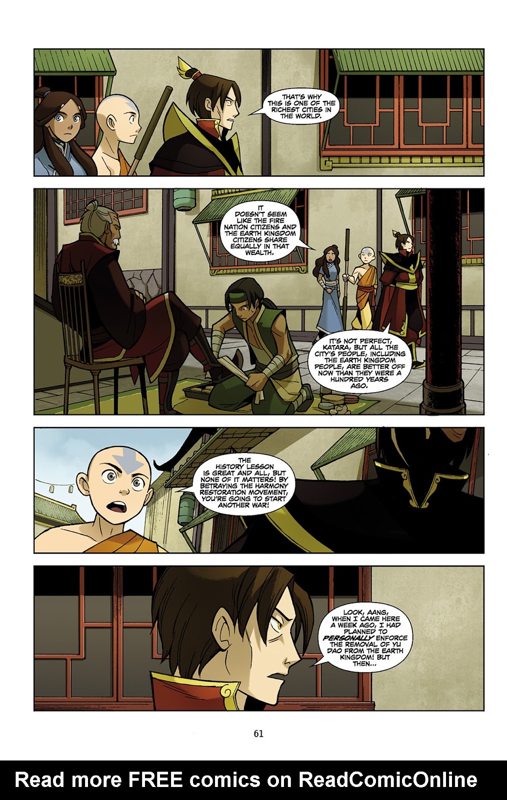 Nickelodeon Avatar: The Last Airbender - The Promise Part_1 - Page 62