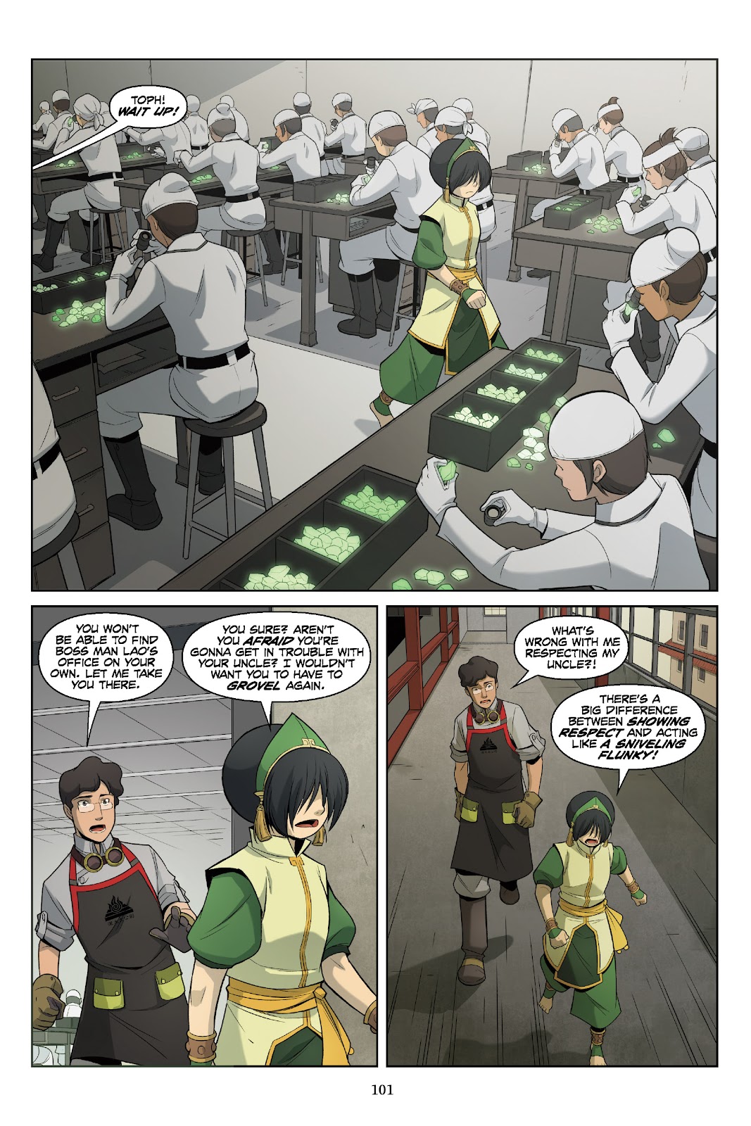 Nickelodeon Avatar: The Last Airbender - The Rift _Omnibus_(Part_2) - Page 1