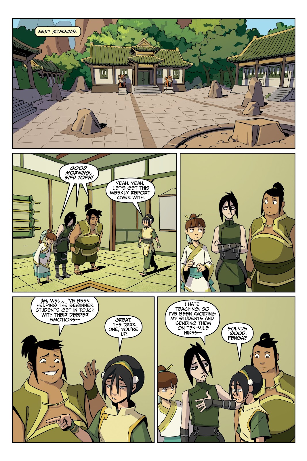 Nickelodeon Avatar: The Last Airbender - Toph Beifong's Metalbending Academy TPB - Page 25