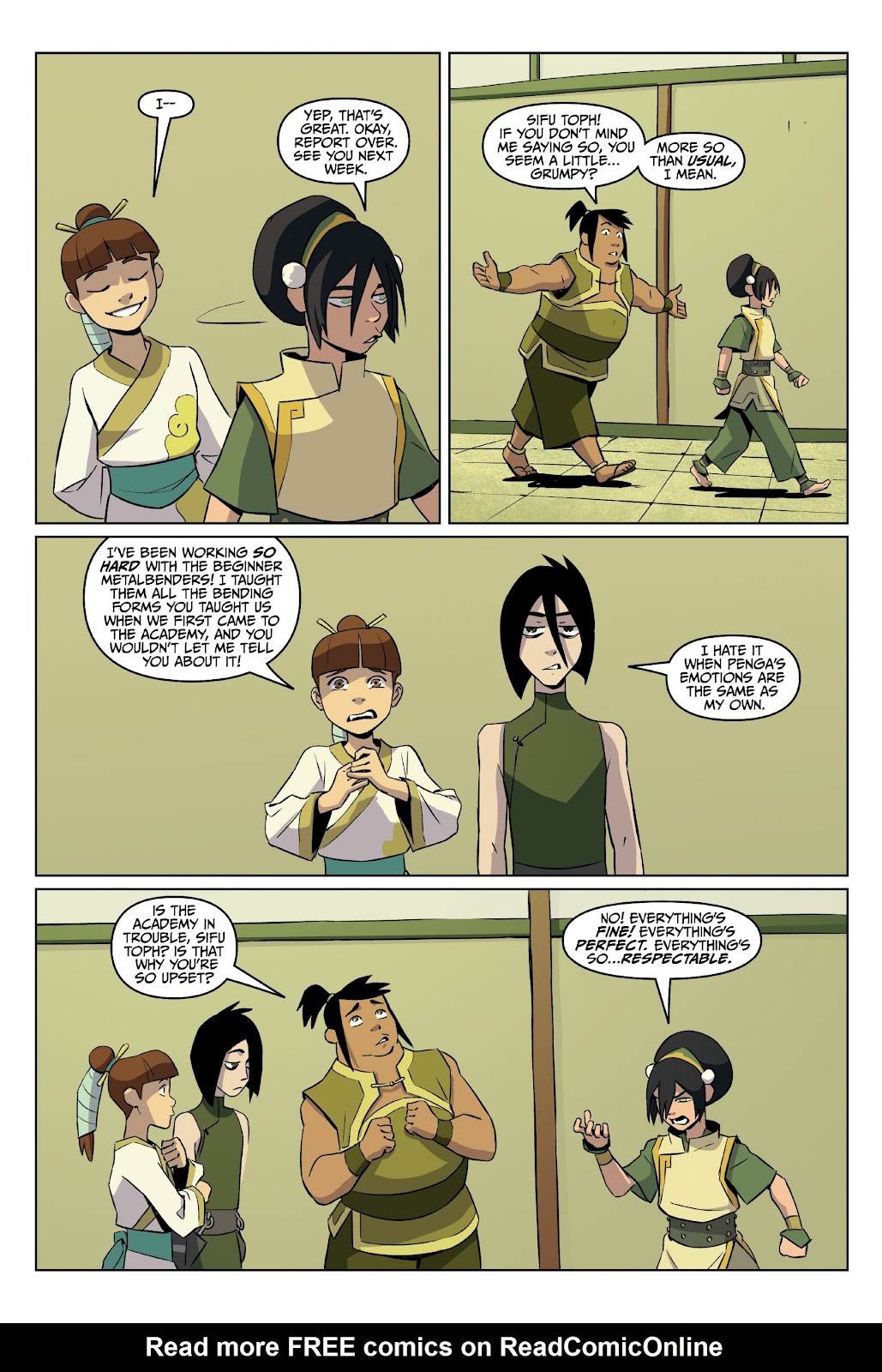 Nickelodeon Avatar: The Last Airbender - Toph Beifong's Metalbending Academy TPB - Page 26