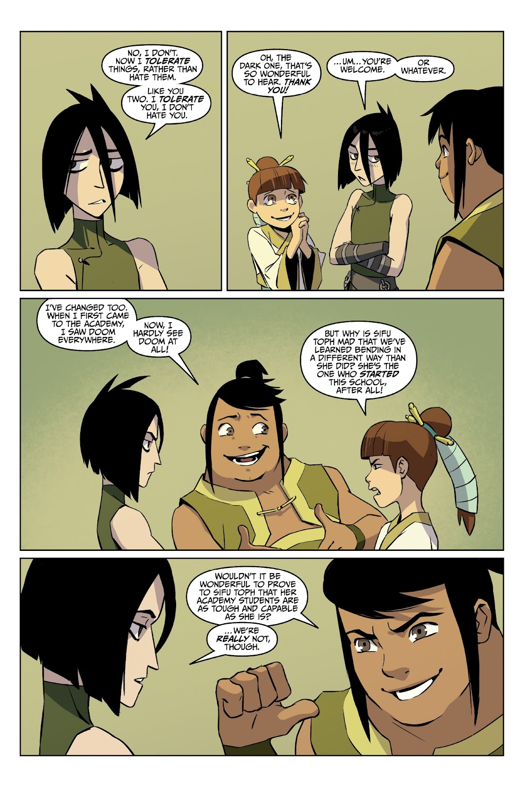 Nickelodeon Avatar: The Last Airbender - Toph Beifong's Metalbending Academy TPB - Page 29