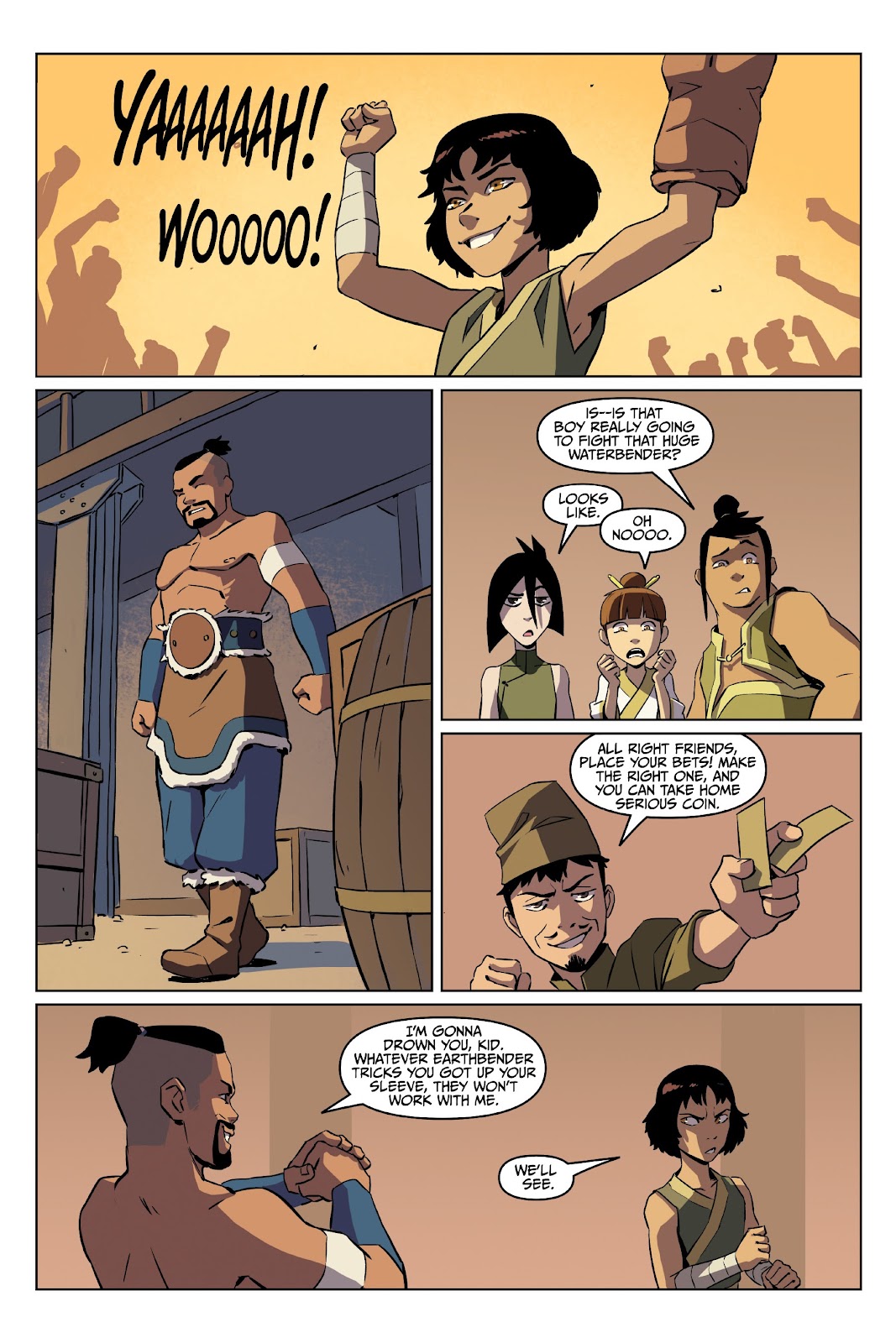 Nickelodeon Avatar: The Last Airbender - Toph Beifong's Metalbending Academy TPB - Page 54