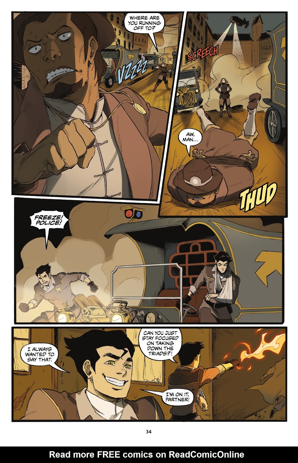 Nickelodeon The Legend of Korra – Turf Wars Issue #1 - Page 35