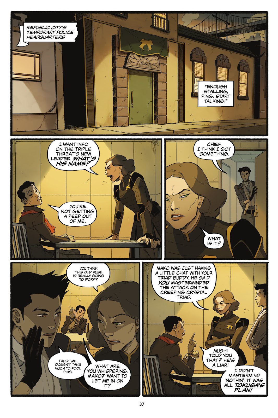 Nickelodeon The Legend of Korra – Turf Wars Issue #1 - Page 38