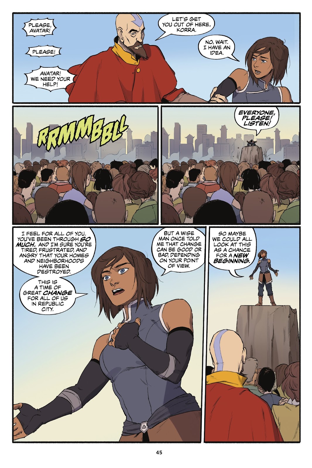 Nickelodeon The Legend of Korra – Turf Wars Issue #1 - Page 46