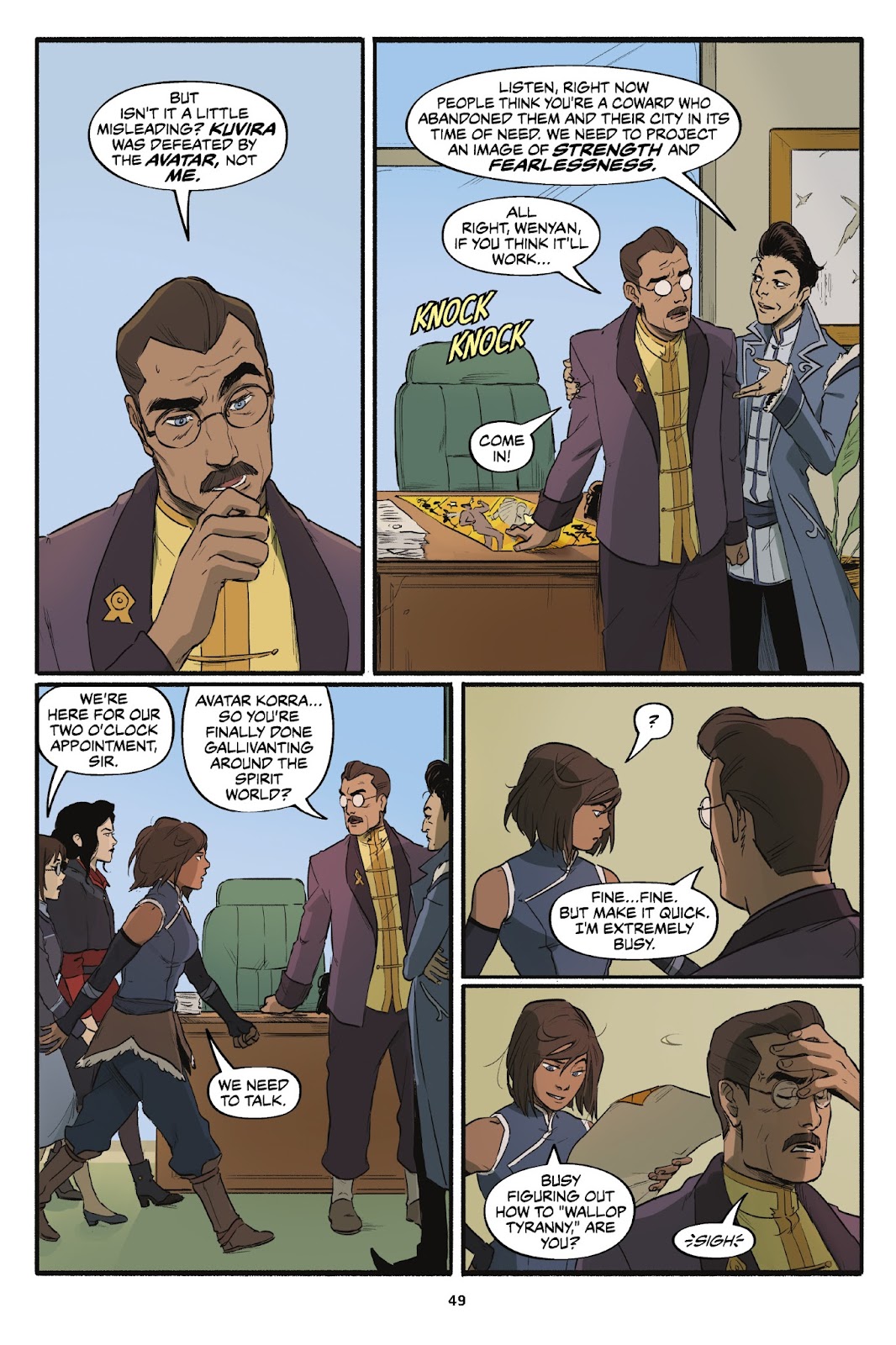 Nickelodeon The Legend of Korra – Turf Wars Issue #1 - Page 50