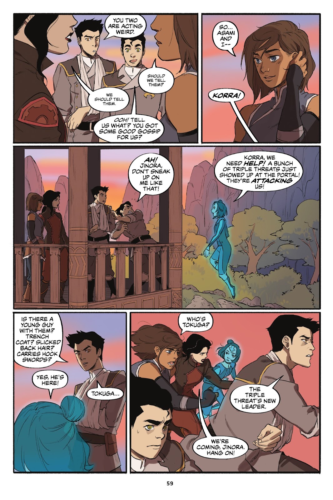 Nickelodeon The Legend of Korra – Turf Wars Issue #1 - Page 60
