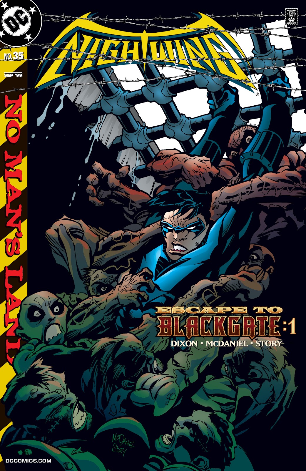 Nightwing (1996) Issue #35 - Page 1