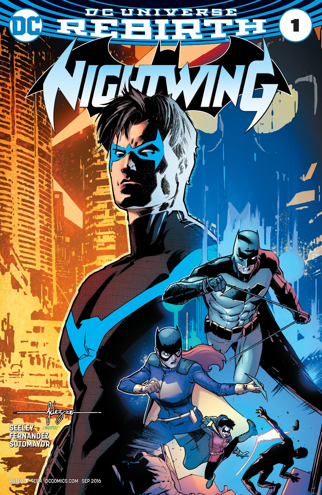 Nightwing (2016) Issue #1 - Page 1