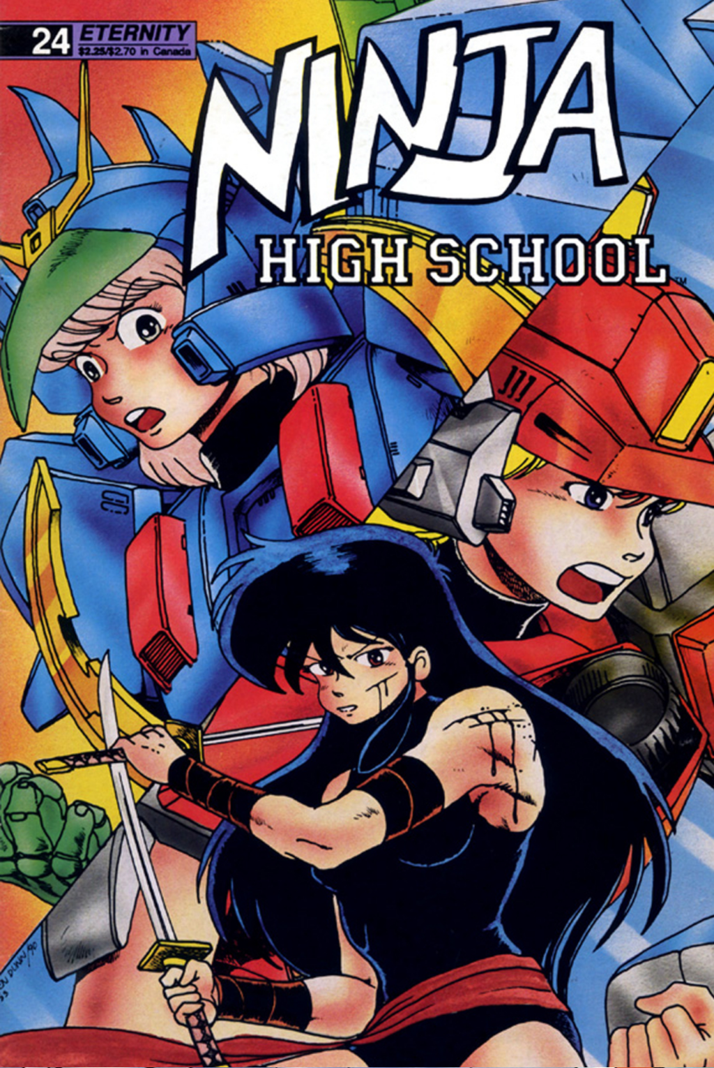 Ninja High School (1986) Issue #24 - Page 1