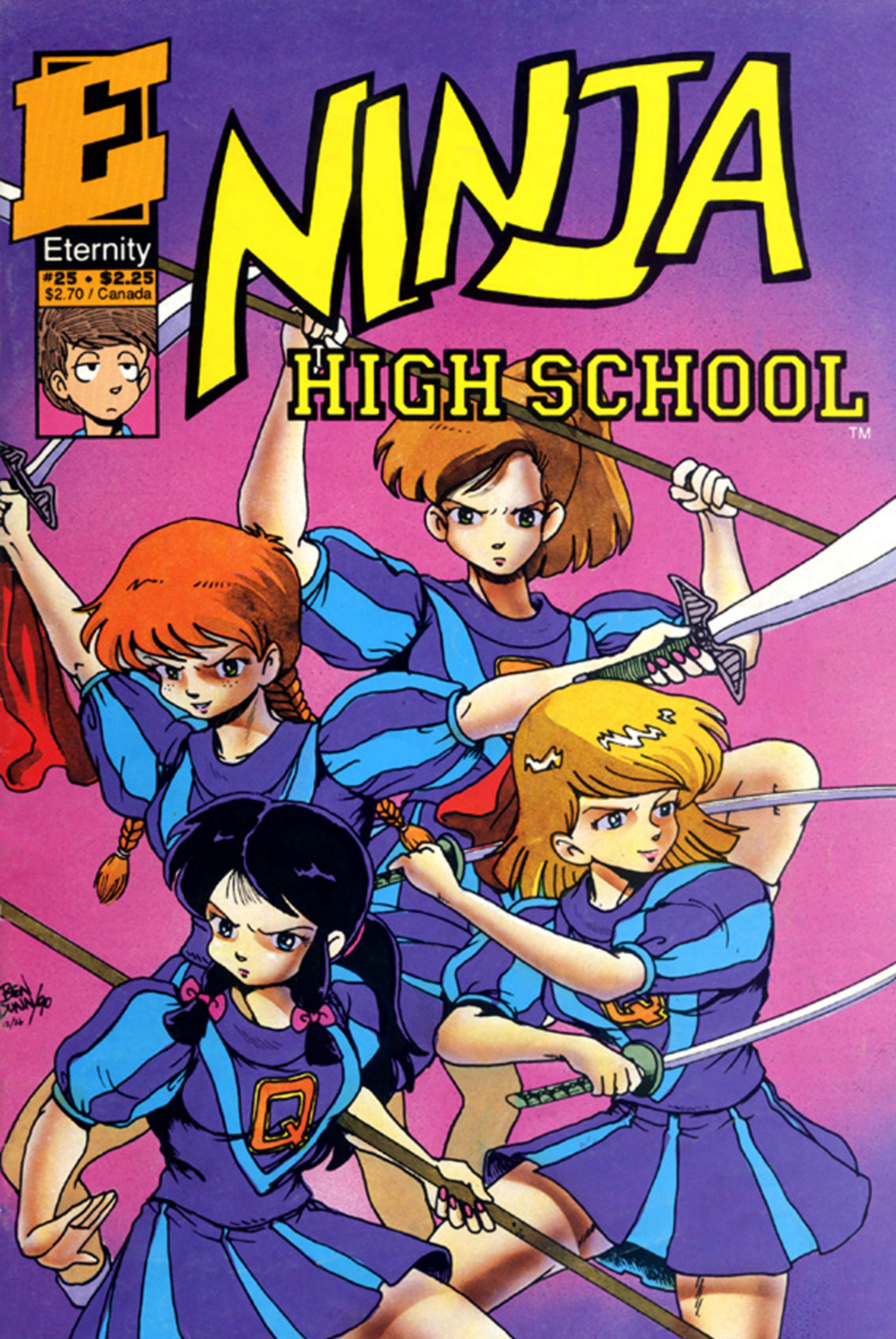 Ninja High School (1986) Issue #25 - Page 1