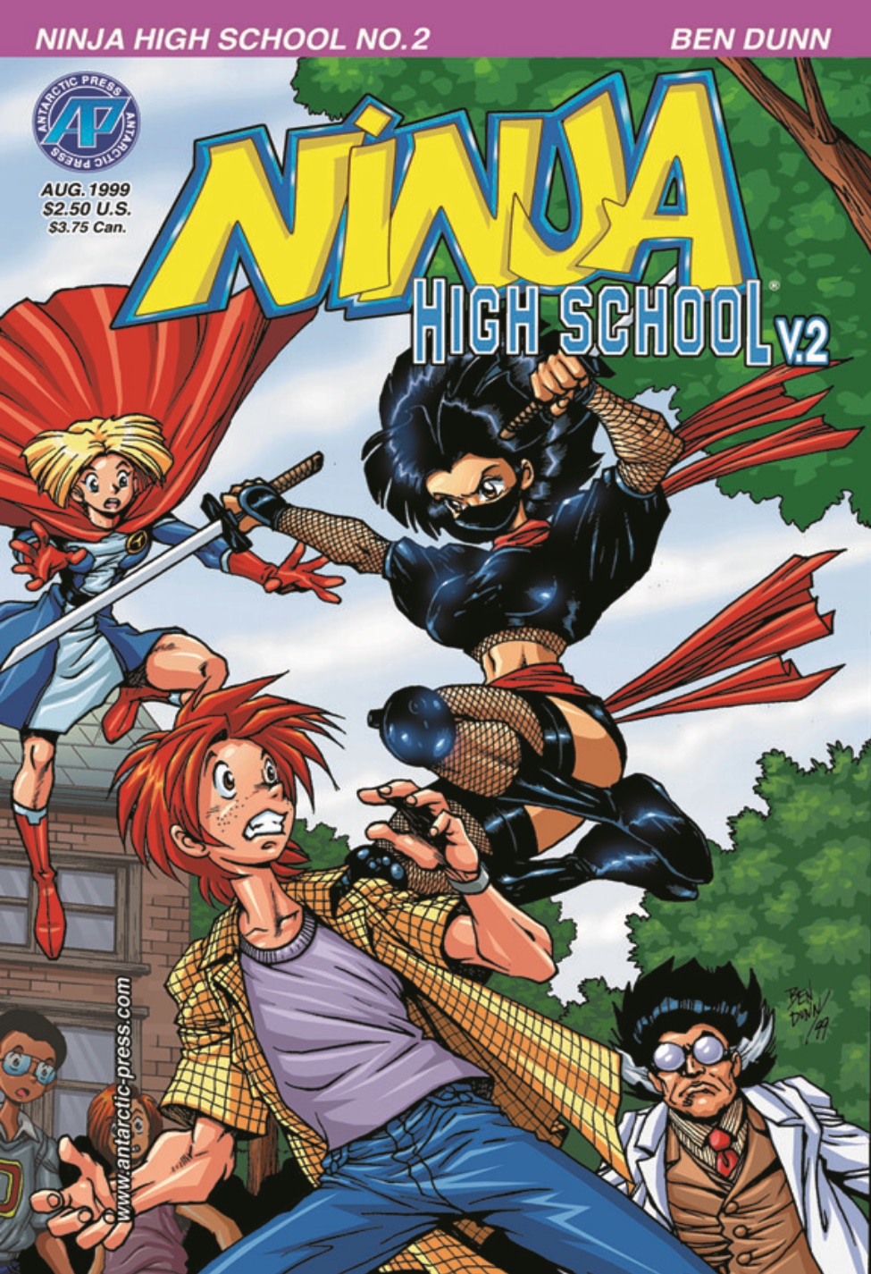 Ninja High School Version 2 Issue #2 - Page 1