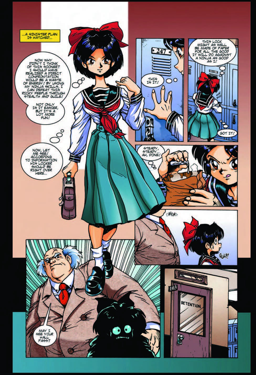 Ninja High School Version 2 Issue #2 - Page 8