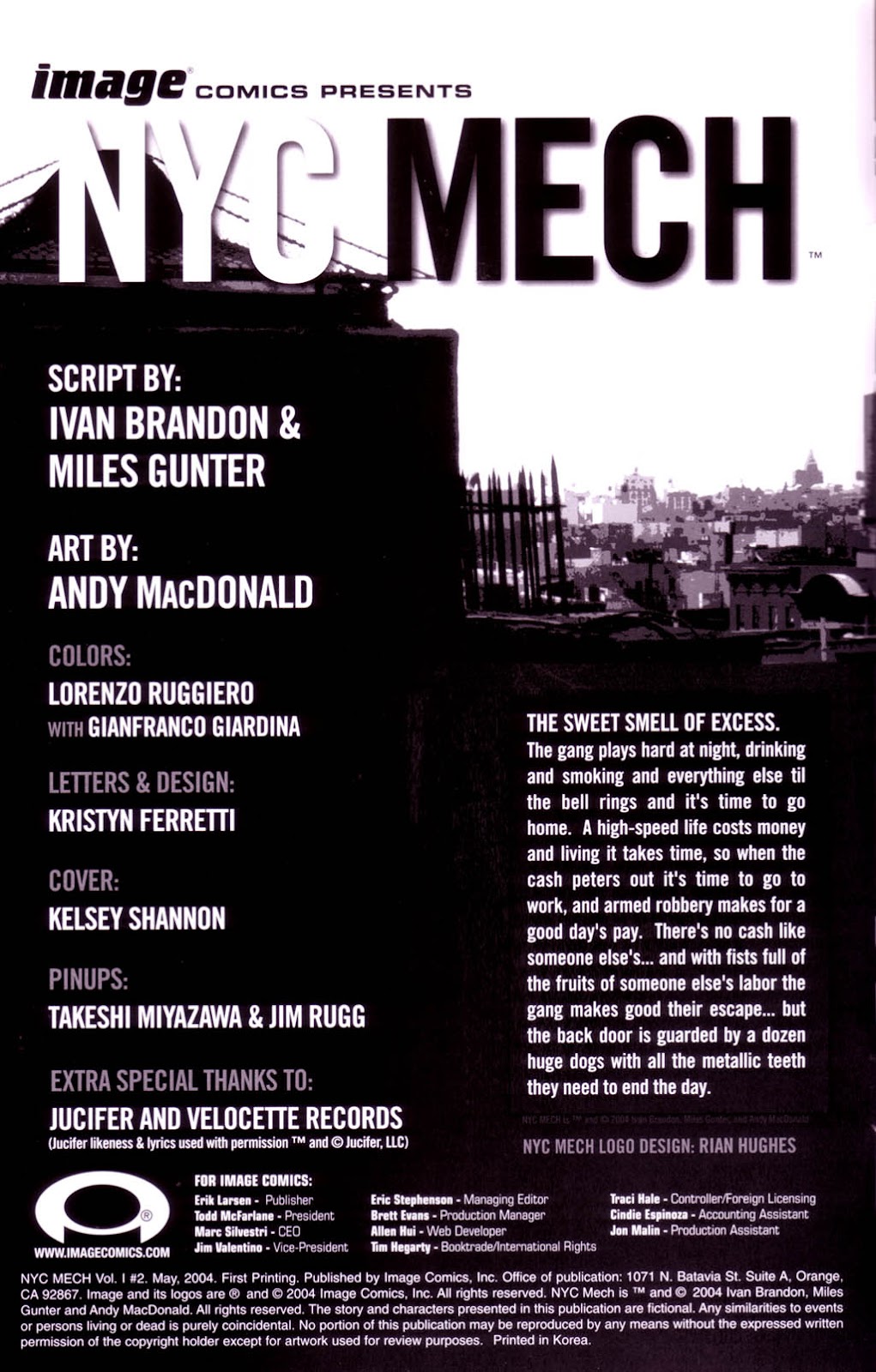 NYC Mech Issue #2 - Page 2