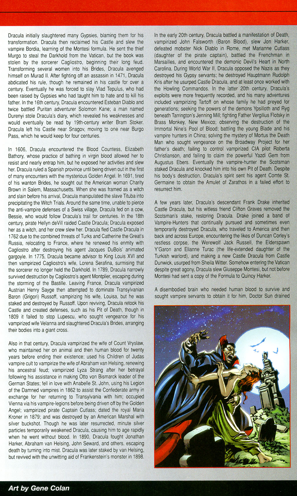Official Handbook of the Marvel Universe: Horror 2005 Issue #1 - Page 11