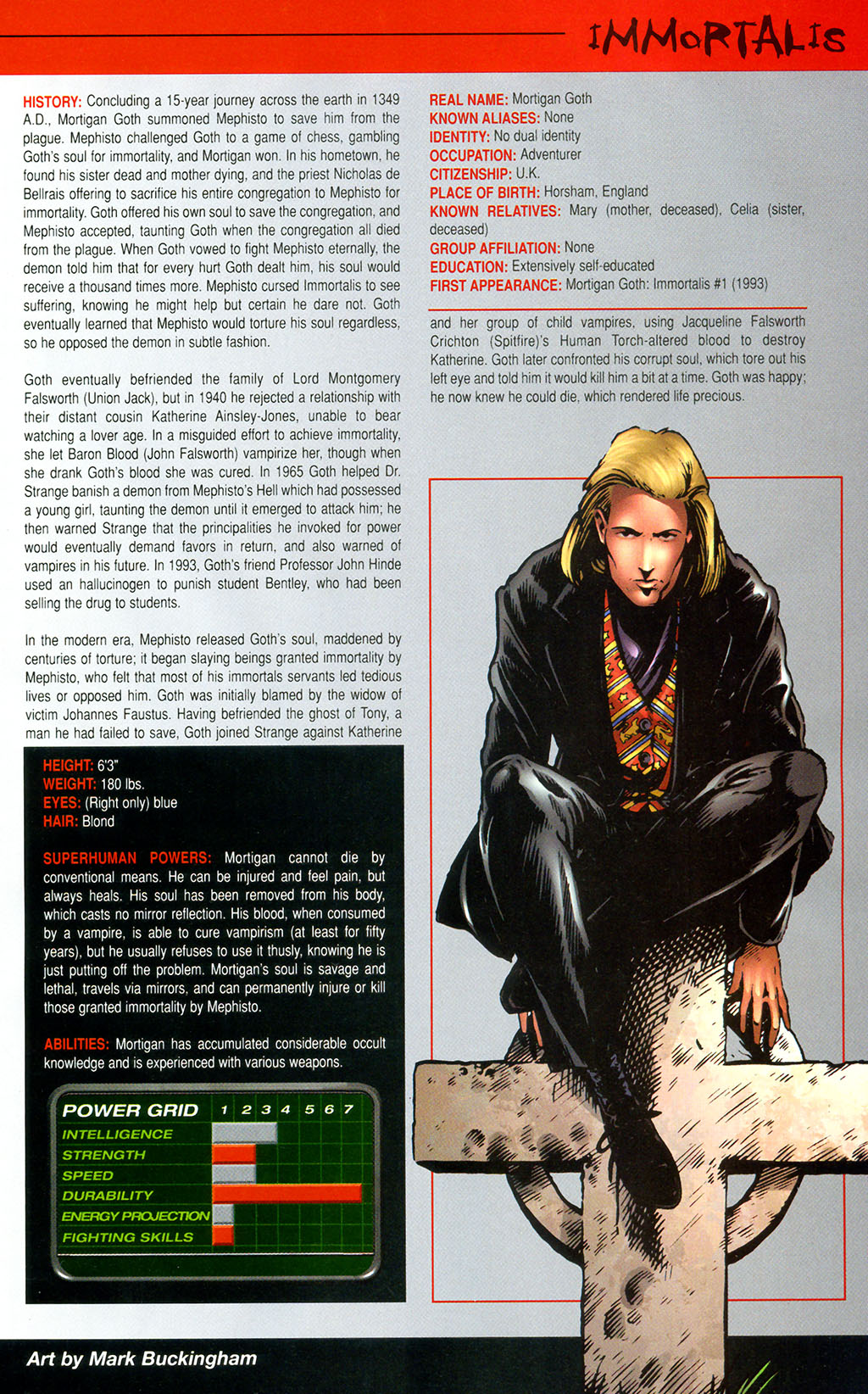 Official Handbook of the Marvel Universe: Horror 2005 Issue #1 - Page 23