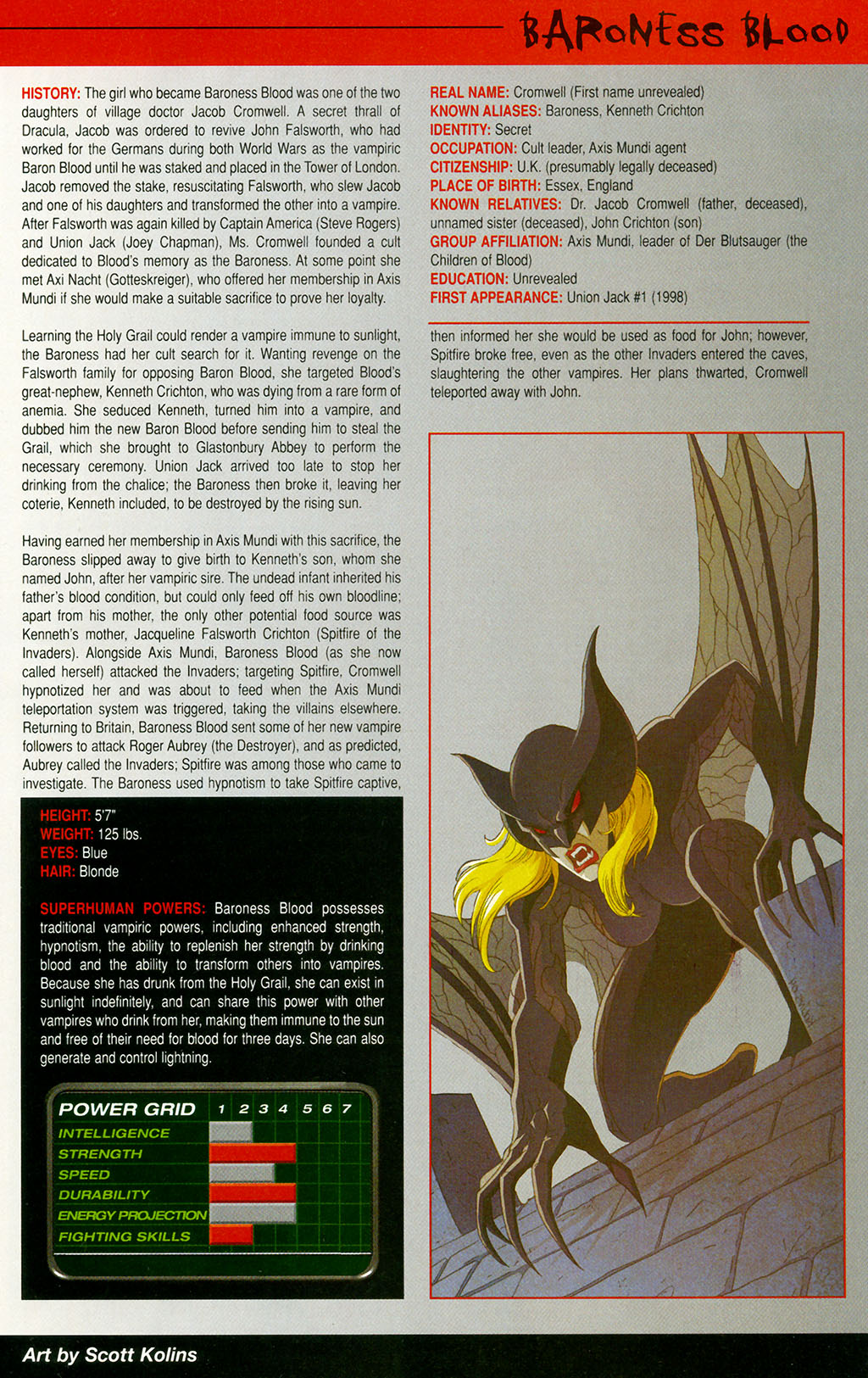 Official Handbook of the Marvel Universe: Horror 2005 Issue #1 - Page 3