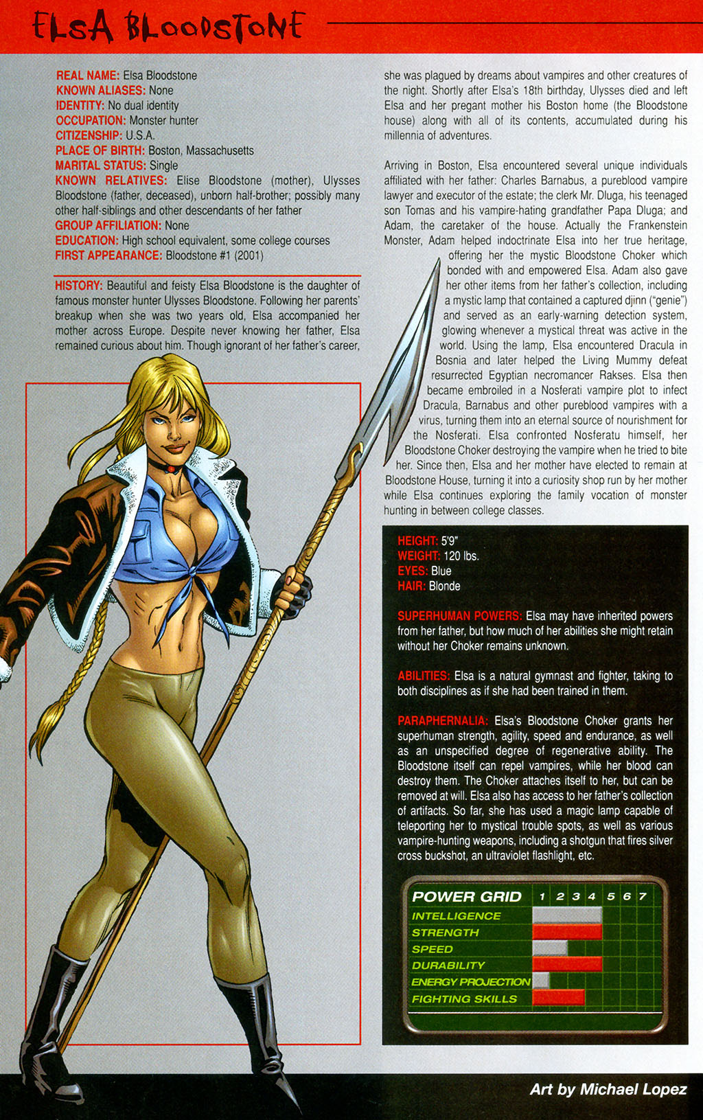 Official Handbook of the Marvel Universe: Horror 2005 Issue #1 - Page 6