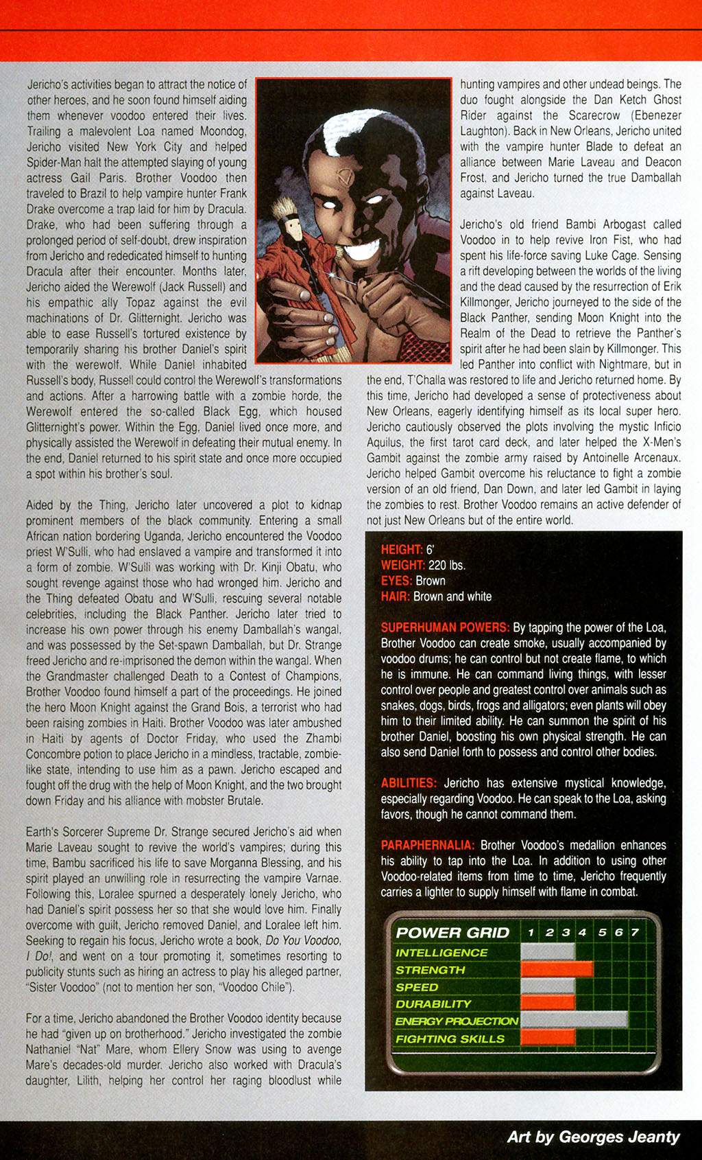 Official Handbook of the Marvel Universe: Horror 2005 Issue #1 - Page 8