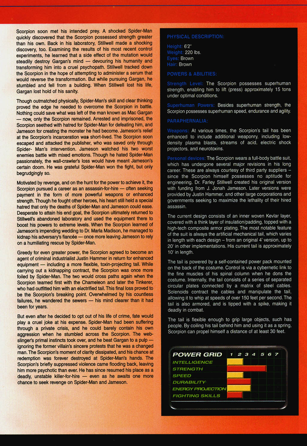 Official Handbook of the Marvel Universe: Spider-Man 2004 Full - Page 29