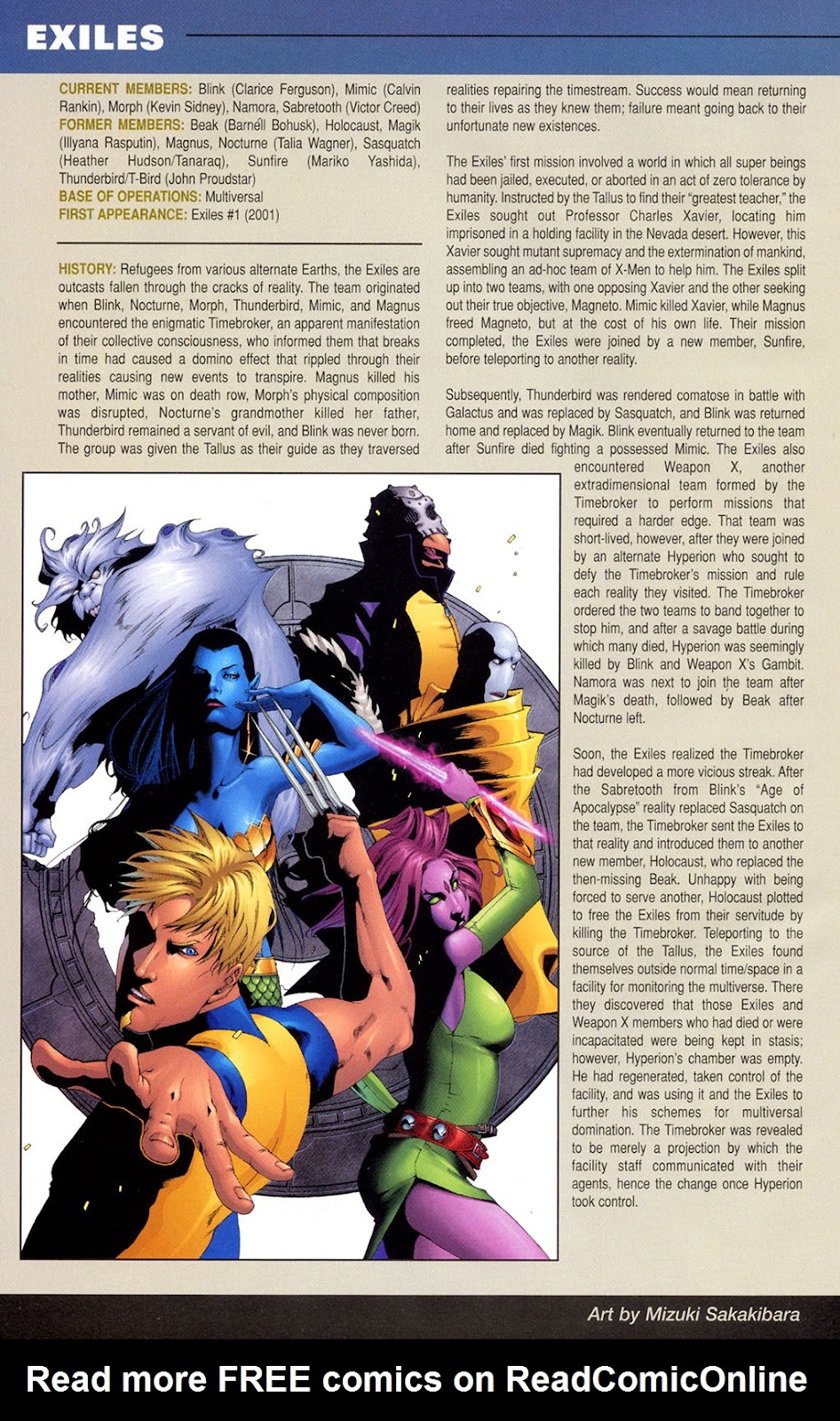 Official Handbook of the Marvel Universe: Teams 2005 Full - Page 18