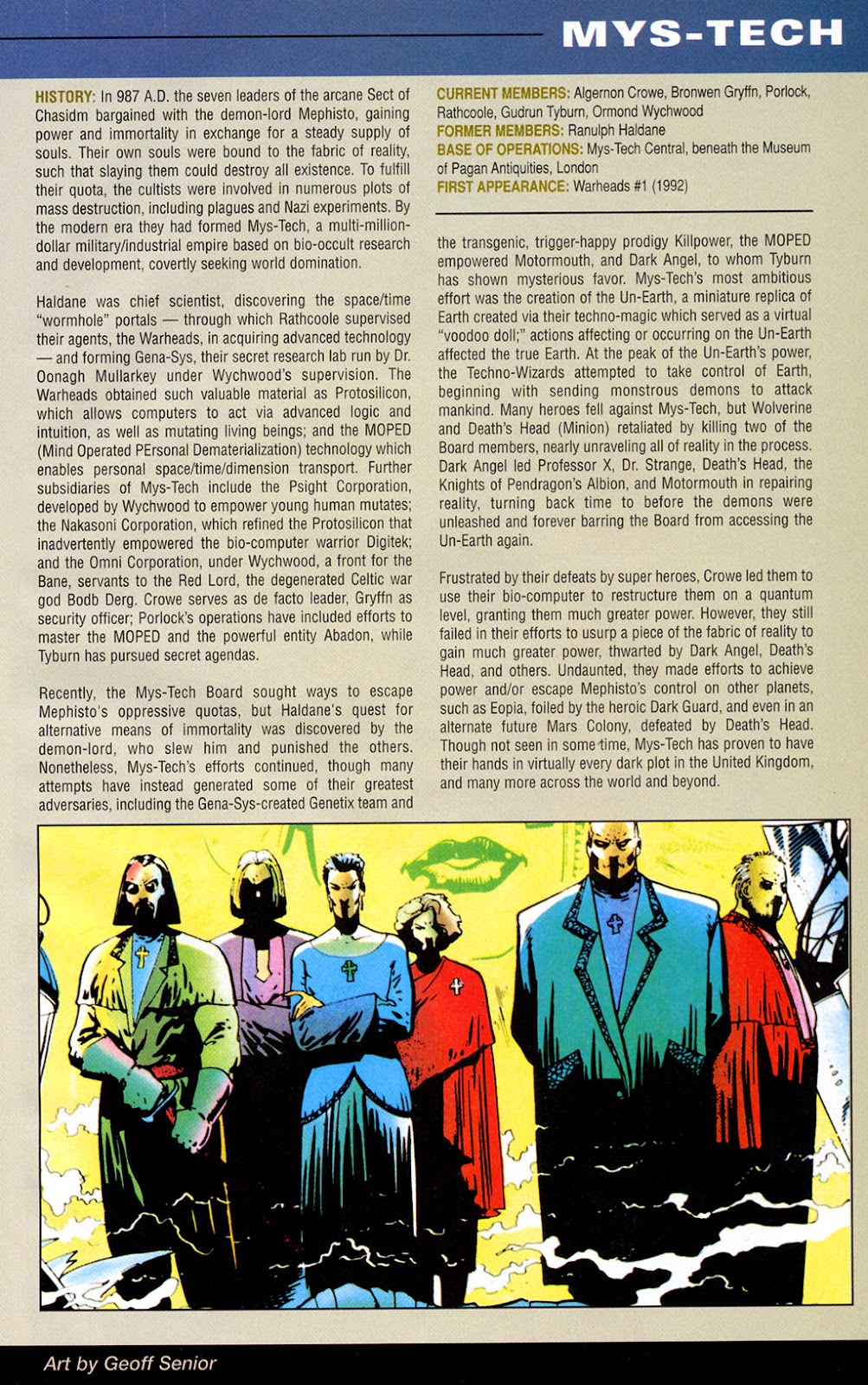Official Handbook of the Marvel Universe: Teams 2005 Full - Page 31