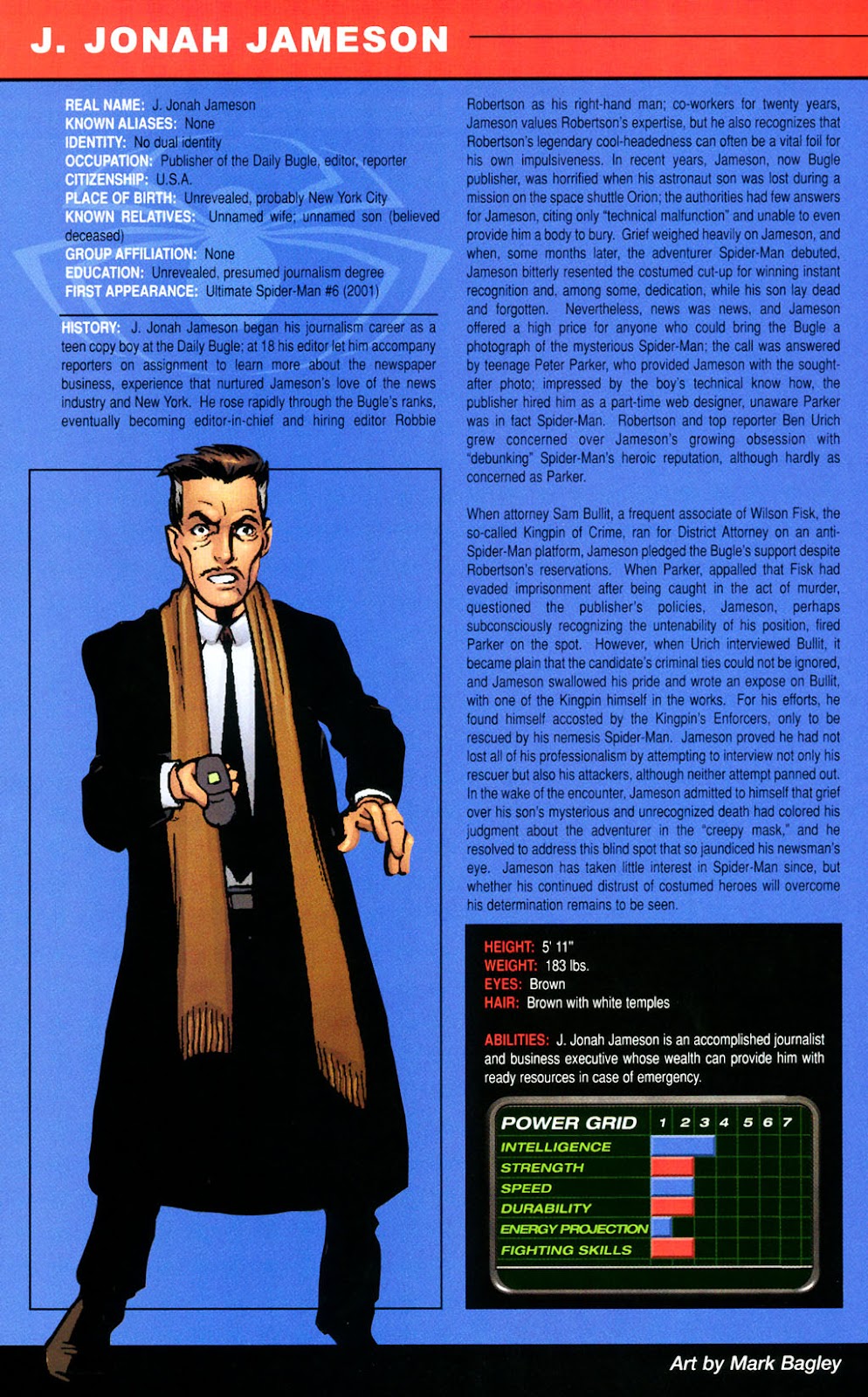 Official Handbook of the Ultimate Marvel Universe 2005: The Fantastic Four & Spider-Man Full - Page 20