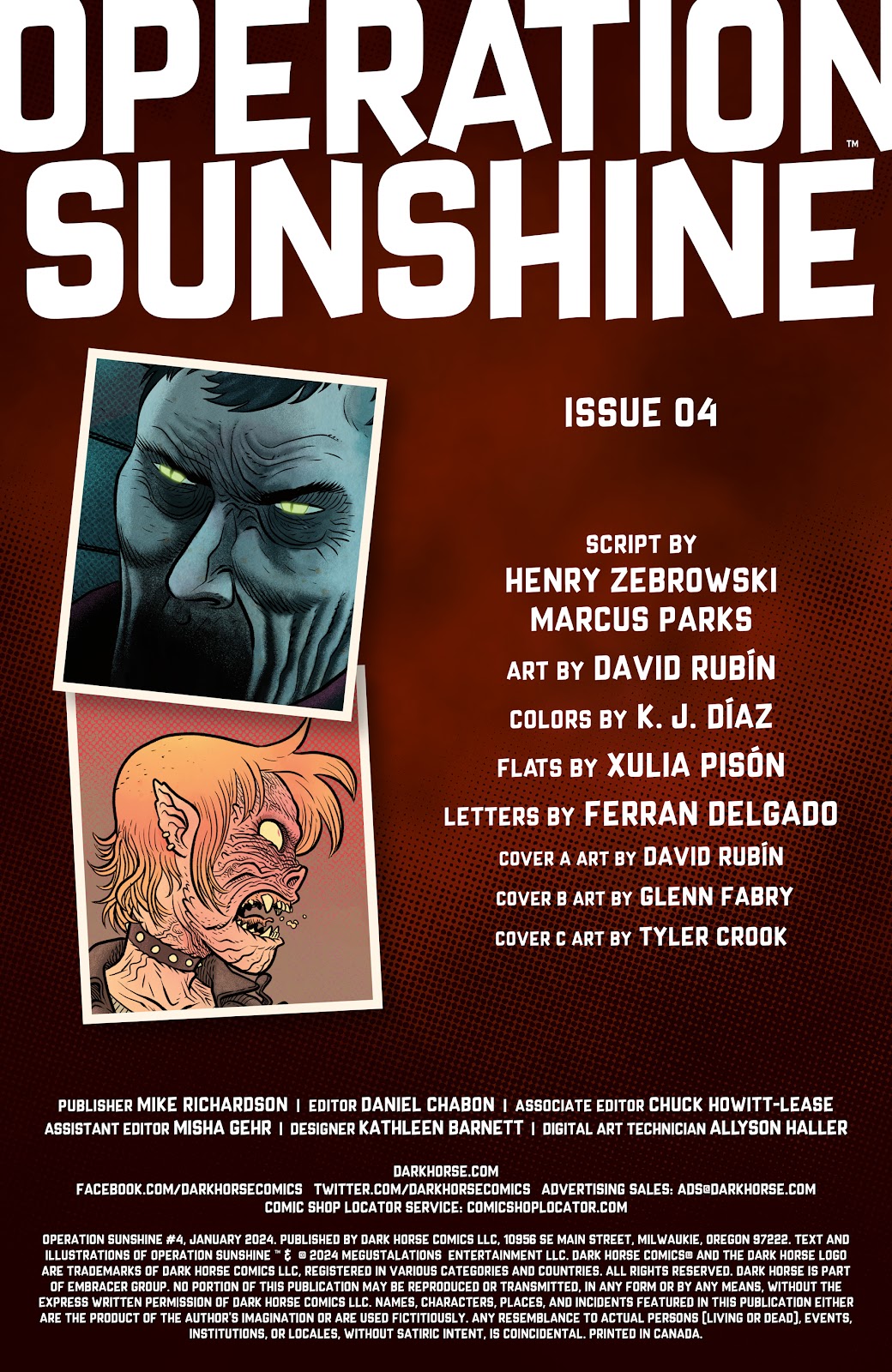 Operation Sunshine Issue #4 - Page 2