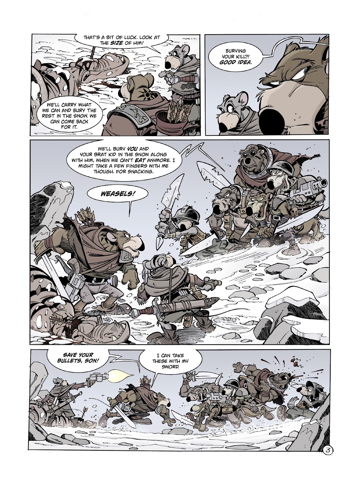 Oscar Martin's Solo: The Survivors of Chaos TPB 1 - Page 7